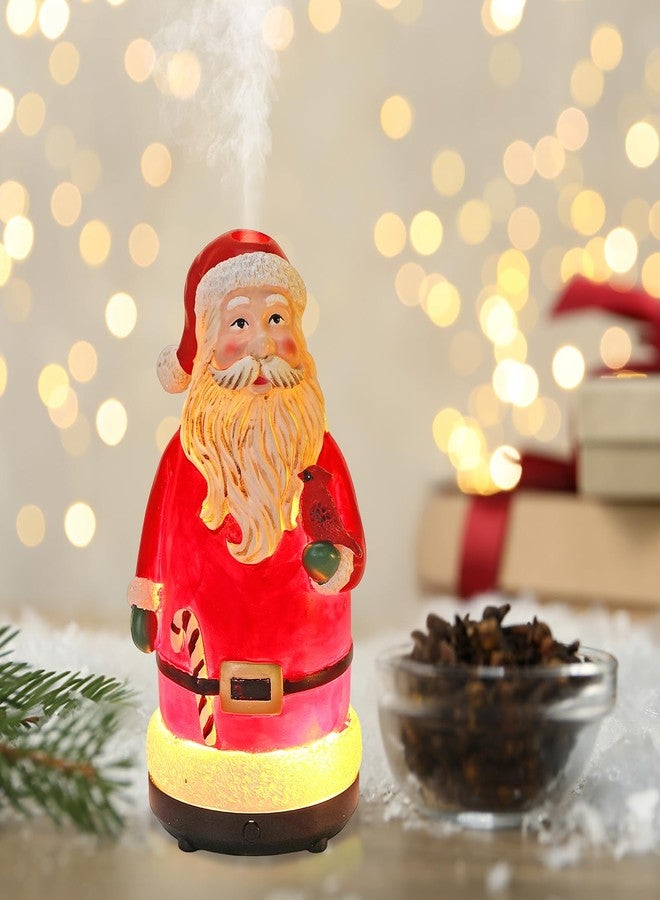 Copkim Christmas Essential Oil Diffuser Gifts Ceramic Santa Claus Diffuser Small 80 ml Winter Holiday USB Charging Humidifier for Xmas Home Office Decorations Aromatherapy Gift - Image 5
